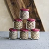 Staklenka 212 ml fi66/4 s bordo poklopcem 6 kom. - 5 