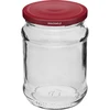 Staklenka 250 ml fi66/4 poklopac bordo - 6 kom. - 2 