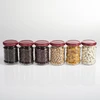 Staklenka 250 ml fi66/4 poklopac bordo - 6 kom. - 6 