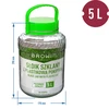 Staklenka 5 L s kliještima - zeleni poklopac - 6 
