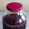 Staklenka 5L s ornamentom poklopac bordo fi 100 - 8 