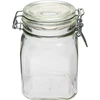 Staklenka Comfort 750 ml kvadratna. hermetički zatvorena - 2 