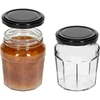 Staklenka Konfitura 230ml s crnim poklopcem fi63/4 - 6 kom - 5 
