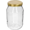 Staklenka TO 1,7 L sa zlatnim poklopcem fi 100/6, 1 kom. ['velika staklenka', ' staklenka za kiseljenje', ' staklenka za fermentaciju', ' domaća zimnica', ' staklenka za krastavce', ' staklenka za marinade', ' staklenka za domaću zimnicu', ' staklenka TO', ' twist-off staklenka', ' staklenka s poklopcem 1', '7 litra', ' staklenka za fermentirano povrće', ' staklenka 1', '7 L', ' u staklenci', ' staklenka za gljive', ' staklenka za kisele gljive', ' šuma u staklenci', ' prerada povrća i voća', ' staklenka sa zlatnim poklopcem', ' staklenka s poklopcem fi 100 mm']