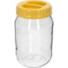 Staklenka TO 1,7 L sa žutim plastičnim poklopcem, s ručkom, fi 100, 1 kom. ['velika staklenka', ' staklenka za kiseljenje', ' staklenka za fermentaciju', ' domaća zimnica', ' staklenka za krastavce', ' TO staklenka', ' twist-off staklenka', ' staklenka s poklopcem 1', '7 L', ' staklenka za kiselo i fermentirano povrće', ' staklenka 1', '7 L', ' staklenka za sušene gljive', ' staklenka za tjesteninu i žitarice', ' staklenka za brašno', ' staklenka za žitne pahuljice', ' šuma u staklenci', ' staklenka s poklopcem', ' staklenka s plastičnim poklopcem', ' staklenka fi 100 mm s poklopcem s ručkom', ' staklena tegla', ' staklenka sa žutim poklopcem', ' staklenka za likere i tinkture', ' poklopac s ručkom', ' velika praktična staklenka', ' poklopac fi 10 cm s ručkom', ' plastični poklopac za staklene staklenke', ' plastični poklopac s ručkom', ' praktični poklopac bez brtve', ' twist-off poklopci', ' TO poklopac s ručkom', ' žuti poklopac']