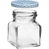 Staklenka TO 120 ml Četiri kuta fi 53 poklopac - 6 kom. - 3 