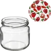 Staklenka TO 370 ml s poklopcem u boji fi82/6- 6 kom. - 8 