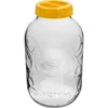 Staklenka TO 5 L i plastični poklopac fi 100, s ručkom  - 1 