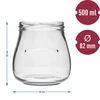 Staklenka TO 500 ml druga Amfora - 6 kom. - 2 