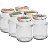 Staklenka TO 720 ml s poklopcem u boji fi 82/6 - 6 kom.  - 1 