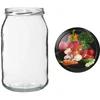 Staklenka TO 900 ml s poklopcem u boji fi82/6 - 6 kom. - 12 