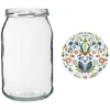 Staklenka TO 900 ml s poklopcem u boji fi82/6 - 6 kom. - 10 