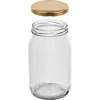 Staklenka TO 900 ml s zlatnim poklopcem fi 82/6 - 6 kom. - 4 