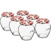 Staklenka TO Amfora 580 ml s poklopcem u boji fi82/6-6kom. - 9 