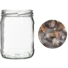 Staklenka twist off 500 ml s šarenim poklopcem fi82/6 - 6 kom. - 8 