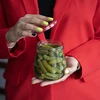 Staklenka twist-off 500ml "Obrnuta Amfora" s bordo poklopcem fi 82/6, 6 kom. - 10 