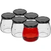Staklenka twist-off 500ml "Obrnuta Amfora" s crnim poklopcem fi 82/6, 6 kom. - 2 