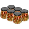 Staklenka twist-off 500ml "Obrnuta Amfora" s crnim poklopcem fi 82/6, 6 kom. - 4 