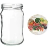 Staklenke 300 ml s obojenim poklopcem fi 66 - 6 kom. - 8 