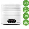 Sušilica za gljive, voće, povrće i bilje s regulacijom temperature, 240W, bijela - 9 