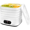 Sušilica za gljive, voće, povrće i bilje s regulacijom temperature, 240W, bijela - 8 