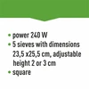 Sušilica za gljive, voće, povrće i bilje s regulacijom temperature, 240W, bijela - 15 