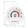 Termometar za hladnjake i zamrzivače (-35°C do +45°C) Ø 5cm - 2 