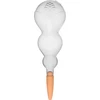 Trostruka kugla za navodnjavanje (trokamorna), prozirna bezbojna, s keramičkom nogom, 600 ml - 9 