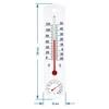 Univerzalni bijeli termometar s higrometrom (-20°C do +50°C) 25cm - 2 