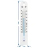 Univerzalni termometar (-30 do +50°C), 17 cm, bijeli - 2 