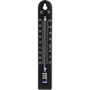 Univerzalni termometar (-30 do +50°C), 17 cm, crni  - 1 