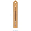 Univerzalni termometar (-30 do +50°C), 17 cm, svijetlosmeđi - 4 