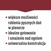 Viseći lijevani kotlić s tavom - 15 