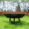 Vrtno ognjište ø 60 cm - loft stil - 9 
