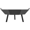 Vrtno ognjište ø 70 cm - loft stil - 2 