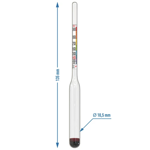 Alkoholometar Mini - 6