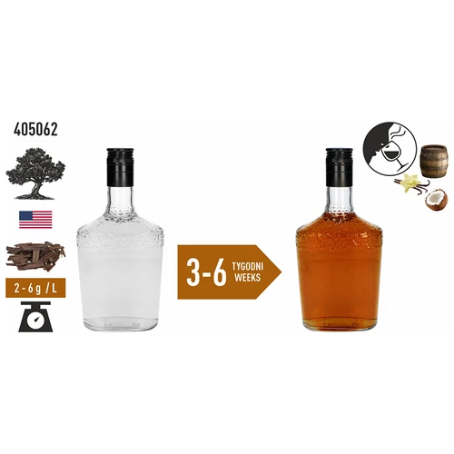 Američke hrastove pahuljice jako tostirane, 500g - 6