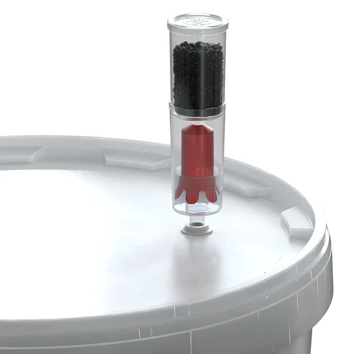 Apsorber mirisa za fermentaciju + tiha fermentacijska cijev + aktivni kokosov ugljen 200 g - 8