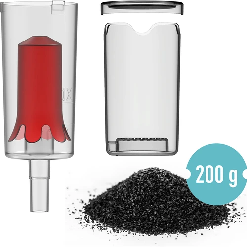 Apsorber mirisa za fermentaciju + tiha fermentacijska cijev + aktivni kokosov ugljen 200 g - 2
