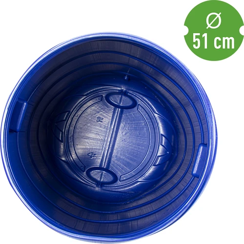 Bačva za kiseljenje 240 L plava - 4