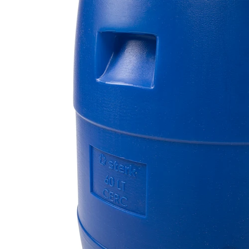 Bačva za kupus 60 L, s tlačnim obručem, plava, Sterk - 7