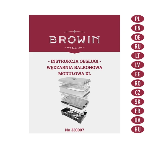 Balkonska dimilica s podesivom zapremninom - 8
