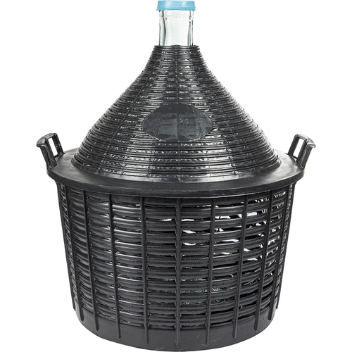 Balon za vino 25 L u plastičnoj košari  - 1 