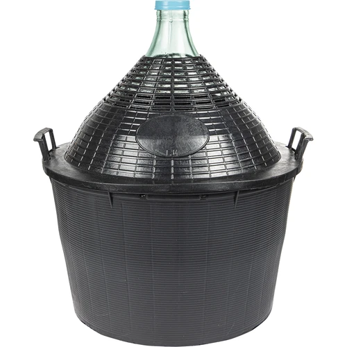 Balon za vino 34 L u plastičnoj košari  - 1 