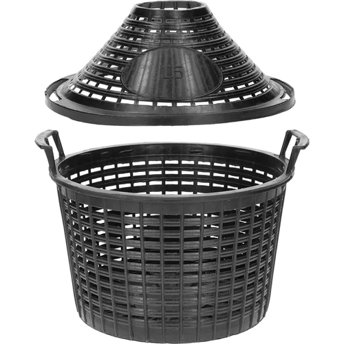 Balon za vino 5 L u plastičnoj košari - 3