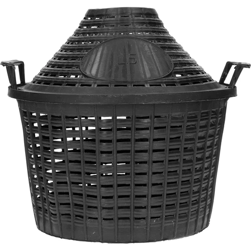 Balon za vino 5L u plastičnoj košari - 5