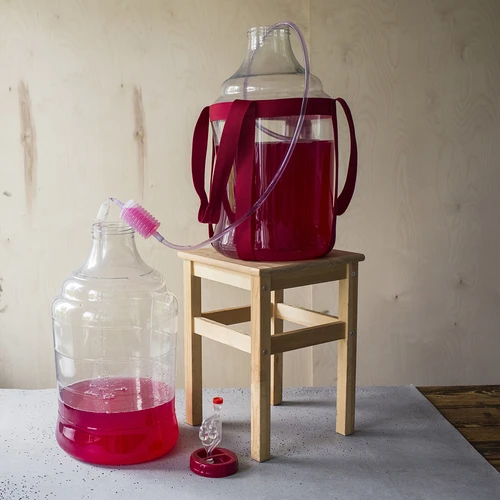 Balon za vino lagan, nelomljiv, s remenima, 20 L - 20