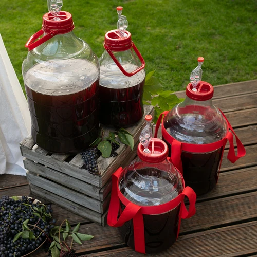 Balon za vino lagan, netlomljiv, s ručkom, 25 L - 12