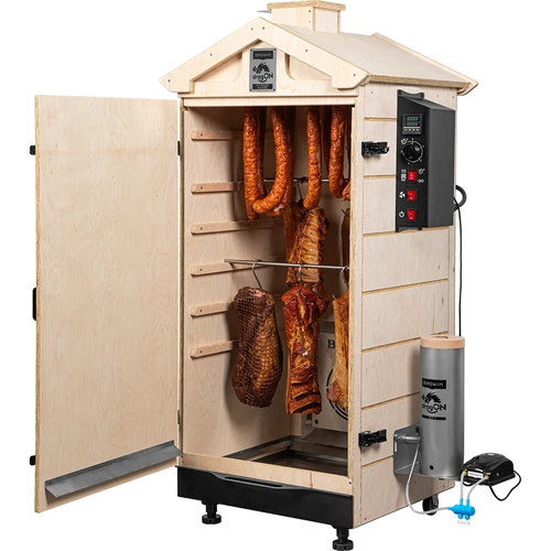 Bezokvirna pušnica dragON PLYWOOD NATURE s digitalnim upravljačem, 200L - 4