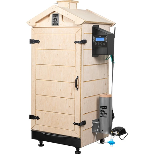 Bezokvirna pušnica dragON PLYWOOD NATURE s Wi-Fi kontrolerom, 200L - 2